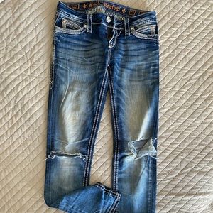 Rock Revival “Johanna” Skinny Jeans Size 27